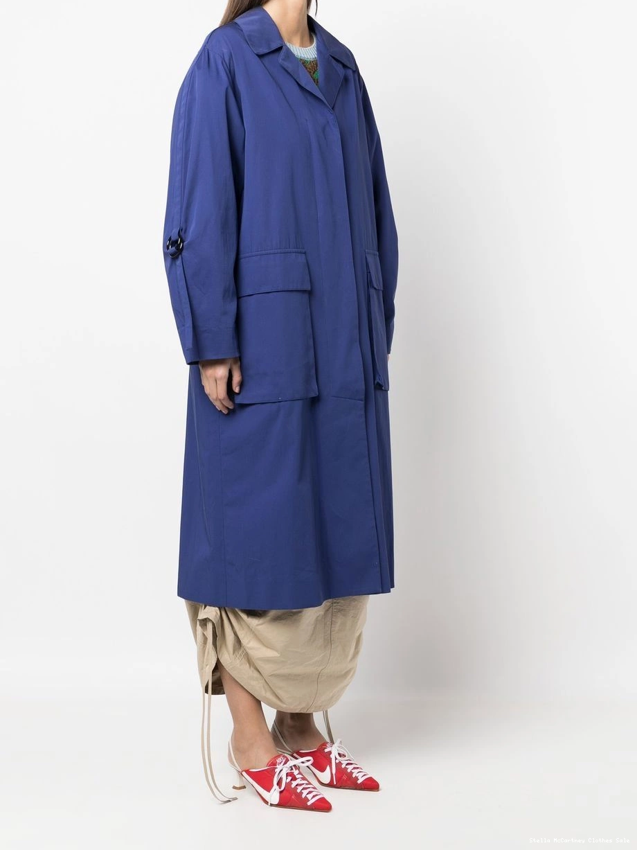 Cheap trench coat Stella Women buttoned-up McCartney 0723